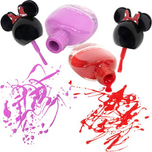 Load image into Gallery viewer, Disney Minnie Mouse - Townley Girl Cosmetic Makeup Gift Bag Set includes Lip Gloss, Nail Polish & Hair Accessories for Kids Girls, Ages 3+ perfect for Parties, Sleepovers & Makeovers