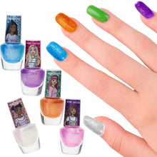 Load image into Gallery viewer, Barbie - Townley Girl Plant-Based, Non-Toxic Peel-Off Water-Based Natural Safe Quick Dry Nail Polish Gift Kit Set for Kids Set With Nail Dryer, Batteries Not Included, Ages 3+