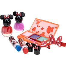 Load image into Gallery viewer, Disney Minnie Mouse - Townley Girl Cosmetic Makeup Gift Bag Set includes Lip Gloss, Nail Polish & Hair Accessories for Kids Girls, Ages 3+ perfect for Parties, Sleepovers & Makeovers