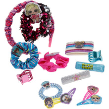 Load image into Gallery viewer, L.O.L Surprise! Townley Girl Hair Accessories Box|Gift Set for Kids Girls|Ages 3+ (23 Pcs) Including Hair Tie, Headband, Hair Clips, Scrunchie and More, for Parties, Sleepovers and Makeovers
