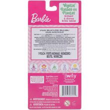 Load image into Gallery viewer, Barbie – Townley Girl Plant-Based 3Pcs Juicy Tube with Granny bag Makeup Cosmetic Set for Kids and Girls, Ages 3+, Perfect for Parties, Sleepovers & Makeovers