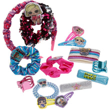Load image into Gallery viewer, L.O.L Surprise! Townley Girl Hair Accessories Box|Gift Set for Kids Girls|Ages 3+ (23 Pcs) Including Hair Tie, Headband, Hair Clips, Scrunchie and More, for Parties, Sleepovers and Makeovers