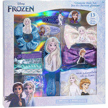 Load image into Gallery viewer, Disney Frozen - Townley Girl Hair Accessories Box|Gift Set for Kids Girls|Ages 3+ (13 Pcs) Including Hair Bow, Hair Brush, Hair Clips and More, for Parties, Sleepovers and Makeovers
