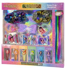 Load image into Gallery viewer, Rainbow High - Townley Girl Hair Accessories Set |Gift for Kids Teens Girls| Ages 3+ (15 Pcs) Including Hair Bow, Hair Extension, Scrunchies, Hair Clips and More, for Parties, Sleepovers and Makeovers