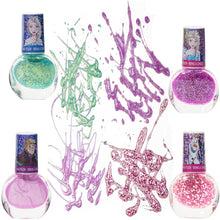 Load image into Gallery viewer, Disney Frozen - Townley Girl Non-Toxic Peel-Off Nail Polish Set with Shimmery and Opaque Colors with Nail Gems for Girls Ages 3+, Perfect for Parties, Sleepovers and Makeovers, 18 Pcs