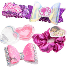 Load image into Gallery viewer, Barbie - Townley Girl Backpack Cosmetic Makeup Gift Bag Set Includes Lip Goss, Hair Accessories and Printed PVC Back-Pack for Kids Girls, Ages 3+ Perfect for Parties, Sleepovers and Makeovers