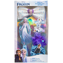 Load image into Gallery viewer, Townley Girl Disney Frozen Hair Accessories Box|Gift Set for Kids Girls|Ages 3+ (6 Pcs) Including Hair Bow, Hair Brush, Hair Clips and More, for Parties, Sleepovers and Makeovers