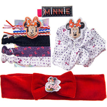Load image into Gallery viewer, Disney Minnie Mouse - Townley Girl Hair Accessories Gift Bag, Ages 3+ With 10 Pieces Including Hair Ties, Scrunchie, Headband and More, for Parties, Sleepovers and Makeovers