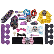 Load image into Gallery viewer, L.O.L Surprise! Townley Girl Train Case Cosmetic Makeup Set Includes Lip Gloss, Eye Shimmer, Nail Polish, Hair Accessories & more! for Kids Girls, Ages 3+ perfect for Parties, Sleepovers & Makeovers