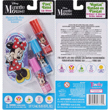 Load image into Gallery viewer, Disney Minnie Mouse – Townley Girl Plant Based 3 Pcs Flavoured Lip Gloss with Tin Cosmetic Makeup Set for Kids and Girls, Ages 3+, Perfect for Parties, Sleepovers & Makeovers
