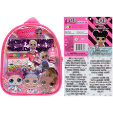 Load image into Gallery viewer, L.O.L Surprise! Townley Girl Backpack Cosmetic Makeup Gift Bag Set includes Hair Accessories and Clear PVC Back-pack for Kids Girls, Ages 3+ perfect for Parties, Sleepovers and Makeovers