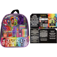 Load image into Gallery viewer, Rainbow High - Townley Girl Backpack Cosmetic Makeup Bag Set includes Lip Gloss, Nail Polish, Hair Accessories and more for Kids Girls, Ages 6+ perfect for Parties, Sleepovers and Makeovers