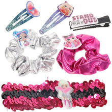 Load image into Gallery viewer, L.O.L Surprise! Townley Girl Backpack Cosmetic Makeup Gift Bag Set Includes Hair Accessories and Clear PVC Back-Pack for Kids Girls, Ages 3+ Perfect for Parties, Sleepovers and Makeovers