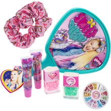 Load image into Gallery viewer, JoJo Siwa - Townley Girl Backpack Cosmetic Activity Set for Girls, Ages 3+ Makeup Hair Salon Kit Including Scrunchie, Mirror, Nail Polish, Lip Gloss and more, for Parties, Sleepovers and Makeovers