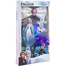 Load image into Gallery viewer, Townley Girl Disney Frozen Hair Accessories Box|Gift Set for Kids Girls|Ages 3+ (6 Pcs) Including Hair Bow, Hair Brush, Hair Clips and More, for Parties, Sleepovers and Makeovers