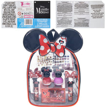 Load image into Gallery viewer, Disney Minnie Mouse - Townley Girl Cosmetic Makeup Gift Bag Set includes Lip Gloss, Nail Polish & Hair Accessories for Kids Girls, Ages 3+ perfect for Parties, Sleepovers & Makeovers