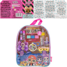 Load image into Gallery viewer, L.O.L Surprise! Townley Girl Makeup Filled Backpack Set with 10 Pieces, Including Lip Gloss, Nail Polish, Nail Stones and Keychain, Ages 5+ for Parties, Sleepovers and Makeovers