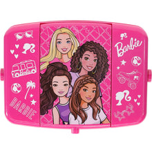 Load image into Gallery viewer, Barbie - Townley Girl Cosmetic Light-up Vanity Makeup Set Includes Lip Gloss, Eye Shadow, Brushes, Nail Polish, Nail Accessories & more! for Girls, Ages 3+ perfect for Parties, Sleepovers & Makeovers
