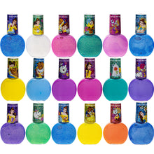 Load image into Gallery viewer, Townley Girl Disney Princess Belle 18 Pcs Non-Toxic Peel-Off Water-Based Natural Safe Quick Dry Nail Polish Kit| Birthday Gift Nail Paint Set for Girls, Glittery and Opaque Colors| Kids Ages 3+