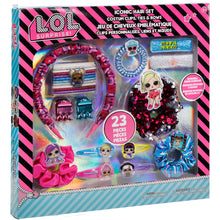 Load image into Gallery viewer, L.O.L Surprise! Townley Girl Hair Accessories Box|Gift Set for Kids Girls|Ages 3+ (23 Pcs) Including Hair Tie, Headband, Hair Clips, Scrunchie and More, for Parties, Sleepovers and Makeovers
