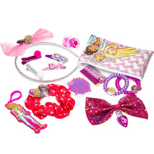 Load image into Gallery viewer, Barbie - Townley Girl Hair Accessories Box|Gift Set for Kids Girls|Ages 3+ (28 Pcs) Including Hair Bow, Headband, Hair Clips, Hair Pins and More, for Parties, Sleepovers and Makeovers