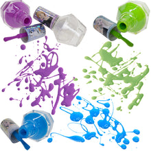 Load image into Gallery viewer, Townley Girl Disney Frozen Non-Toxic Peel-Off Water-Based Natural Safe Quick Dry Nail Polish Gift Kit Set for Kids Girls Set With Bonus Nail Separators, 12 Pcs (All Solid Colors)