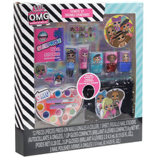 Load image into Gallery viewer, L.O.L Surprise! Townley Girl Cosmetic Activity Box Set for Girls, Ages 3+ Makeup Salon Toy Kit Including Brush, Snap Clips, Nail File, Nail Polish, Lip Gloss and more, for Parties, Sleepovers and Makeovers