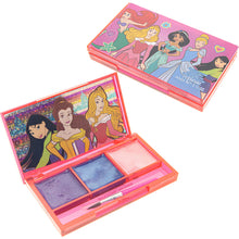 Load image into Gallery viewer, Townley Girl Disney Princess Backpack Cosmetic Makeup Bag Set Includes Lip Gloss, Nail Polish &amp; Hair Coil and More! for Kids Teen Girls, Ages 3+ Perfect for Parties, Sleepovers and Makeovers
