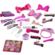 Load image into Gallery viewer, Barbie - Townley Girl Hair Accessories Kit|Gift Set for Kids Girls|Ages 3+ (23 Pcs) Including Hair Bow, Mirror, Hair Clips, Hair Pins and More, for Parties, Sleepovers and Makeovers