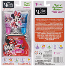 Load image into Gallery viewer, Disney Minnie Mouse – Townley Girl Plant Based 2 Pcs Flavoured Juicy Lip Gloss Tubes with Coin Purse Cosmetic Makeup Set for Kids and Girls, Ages 3+, Perfect for Parties, Sleepovers & Makeovers
