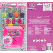 Load image into Gallery viewer, L.O.L Surprise! Townley Girl Plant-Based, Non-Toxic Peel-Off Water-Based Natural Safe Quick Dry Nail Polish Gift Kit Set for Kids Set With Nail Dryer, Batteries Not Included, Ages 5+