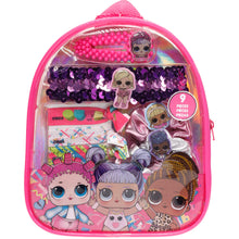Load image into Gallery viewer, L.O.L Surprise! Townley Girl Backpack Cosmetic Makeup Gift Bag Set includes Hair Accessories and Clear PVC Back-pack for Kids Girls, Ages 3+ perfect for Parties, Sleepovers and Makeovers