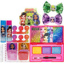 Load image into Gallery viewer, Rainbow High - Townley Girl Cosmetic Makeup Gift Bag Set includes Lip Gloss, Nail Polish & Hair Accessories for Kids Girls, Ages 3+ perfect for Parties, Sleepovers and Makeovers