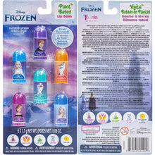 Load image into Gallery viewer, Disney Frozen – Townley Girl Plant Based 6 Pcs Flavoured Lip Balm Makeup Cosmetic Set for Kids and Girls, Ages 3+, Perfect for Parties, Sleepovers & Makeovers