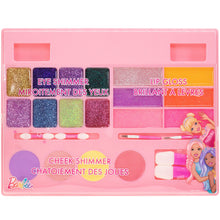 Load image into Gallery viewer, Barbie - Townley Girl Cosmetic Vanity Compact Makeup Set with Light & Built-in Music Includes Lip Gloss, Shimmer, Compact & Brushes for Kids Girls, Ages 3+ perfect for Parties, Sleepovers & Makeovers