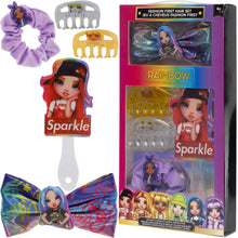 Load image into Gallery viewer, Rainbow High - Townley Girl Sparkle Hair Accessories Box|Gift Set for Kids Girls|Ages 6+ (5 Pcs) Including Hair Bow, Hair Brush, Jaw Clips and More, for Parties, Sleepovers and Makeovers
