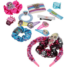 Load image into Gallery viewer, L.O.L Surprise! Townley Girl Hair Accessories Box|Gift Set for Kids Girls|Ages 3+ (23 Pcs) Including Hair Tie, Headband, Hair Clips, Scrunchie and More, for Parties, Sleepovers and Makeovers