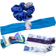 Load image into Gallery viewer, Disney Frozen - Townley Girl Hair Accessories Gift Bag, Ages 3+ with 8 Pieces Including Hair Ties, Scrunchie, Headband and More, for Parties, Sleepovers and Makeovers