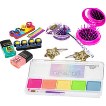 Load image into Gallery viewer, Rainbow High - Townley Girl 11 Pcs Makeup Filled Sling Bag with Peel- Off Nail Polish, Eyeshadow, Hair Accessories, Body Glitter & More| Party Favor Birthday Gift Makeup Kit for Kids & Girls| Ages 6+