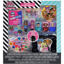 Load image into Gallery viewer, L.O.L Surprise! Townley Girl Cosmetic Activity Box Set for Girls, Ages 3+ Makeup Salon Toy Kit Including Brush, Snap Clips, Nail File, Nail Polish, Lip Gloss and more, for Parties, Sleepovers and Makeovers