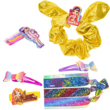 Load image into Gallery viewer, Townley Girl Rainbow High Backpack Cosmetic Makeup Gift Bag Set includes Hair Accessories and Clear PVC Back-pack for Kids Girls, Ages 3+ perfect for Parties, Sleepovers and Makeovers