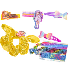 Load image into Gallery viewer, Townley Girl Rainbow High Backpack Cosmetic Makeup Gift Bag Set includes Hair Accessories and Clear PVC Back-pack for Kids Girls, Ages 3+ perfect for Parties, Sleepovers and Makeovers