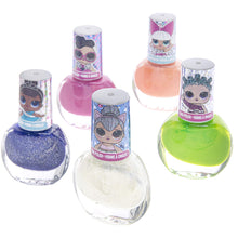 Load image into Gallery viewer, L.O.L Surprise! Townley Girl Non-Toxic Peel-Off Nail Polish Set for Girls, Glittery and Opaque Colors, Ages 5+ (18 Pcs), for Parties, Sleepovers and Makeovers