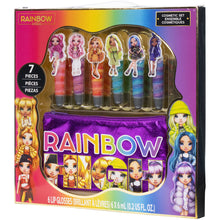 Load image into Gallery viewer, Rainbow High - Townley Girl MGA 7 Pcs Makeup Set with 6 Flavored and Swirled Lip Glosses & Bonus Bag for Girls Ages 6+ Perfect for Parties, Sleepovers and Makeovers
