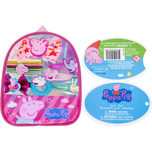 Load image into Gallery viewer, Peppa Pig - Townley Girl Backpack Cosmetic Makeup Gift Bag Set includes Hair Accessories and Printed PVC Back-pack for Kids Girls, Ages 3+ perfect for Parties, Sleepovers and Makeovers