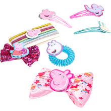 Load image into Gallery viewer, Peppa Pig - Townley Girl Backpack Cosmetic Makeup Gift Bag Set includes Hair Accessories and Printed PVC Back-pack for Kids Girls, Ages 3+ perfect for Parties, Sleepovers and Makeovers