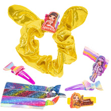 Load image into Gallery viewer, Townley Girl Rainbow High Backpack Cosmetic Makeup Gift Bag Set includes Hair Accessories and Clear PVC Back-pack for Kids Girls, Ages 3+ perfect for Parties, Sleepovers and Makeovers