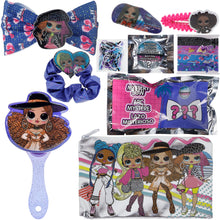 Load image into Gallery viewer, L.O.L Surprise! Townley Girl Hair Accessories Box|Gift Set for Kids Tweens Girls|Ages 3+ (13 Pcs) Including Hair Bow, Brush, Hair Clips, Metallic Scrunchie & More, for Parties, Sleepovers & Makeovers