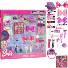 Load image into Gallery viewer, Barbie - Townley Girl Hair Accessories Kit|Gift Set for Kids Girls|Ages 3+ (23 Pcs) Including Hair Bow, Mirror, Hair Clips, Hair Pins and More, for Parties, Sleepovers and Makeovers