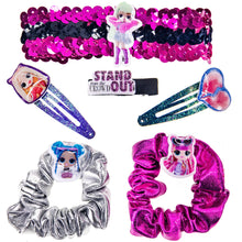 Load image into Gallery viewer, L.O.L Surprise! Townley Girl Backpack Cosmetic Makeup Gift Bag Set Includes Hair Accessories and Clear PVC Back-Pack for Kids Girls, Ages 3+ Perfect for Parties, Sleepovers and Makeovers